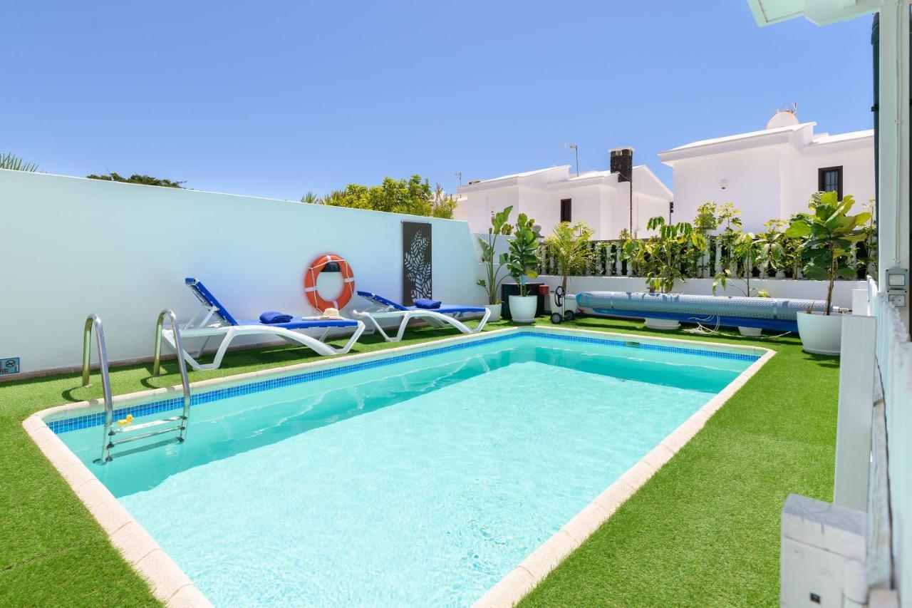 Villa Siroi, Puerto Del Carmen, Heated Pool, 10Mn From The Sea Puerto del Carmen  Dış mekan fotoğraf